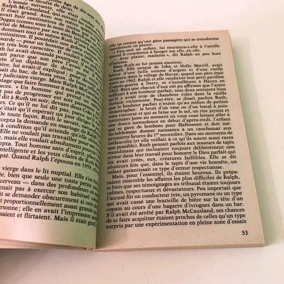 Vintage  90s Stephen King Les Tommyknockers Volume 2 French Paperback Book - Picture 16 of 16